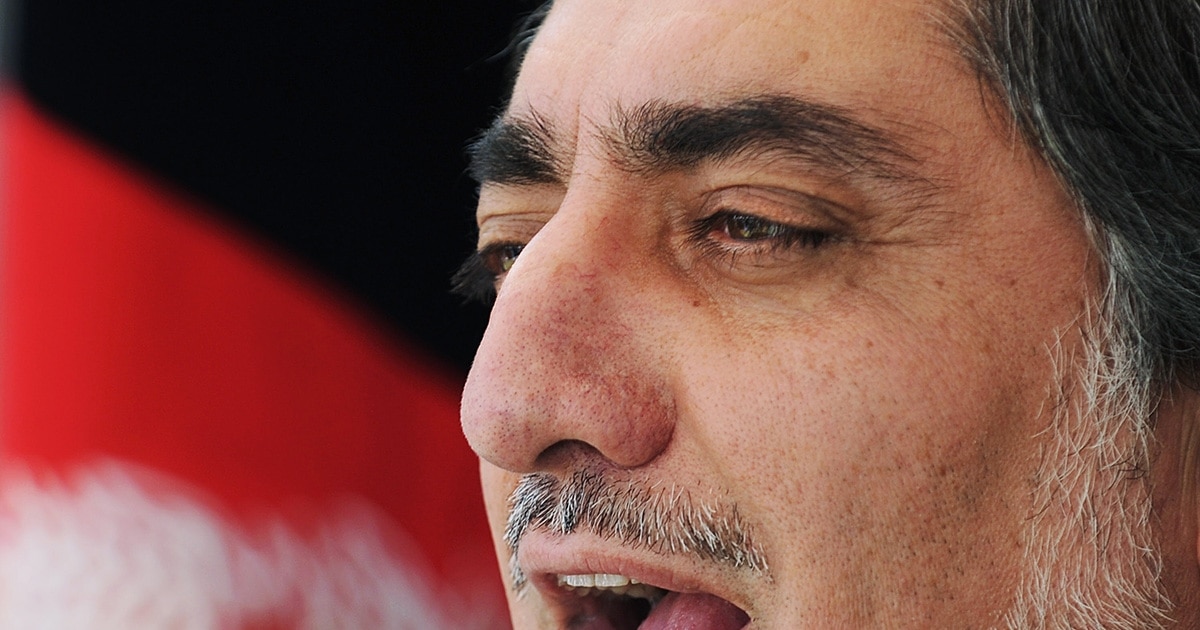 Afghanistan's Abdullah Abdullah: The Taliban Does Not Believe In Peace ...