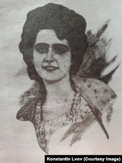Ольга Чехова в роли Люцины Ротенштайн. "Калиостро", 1918