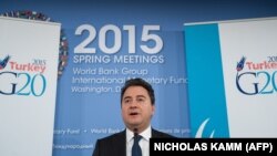Али Бабачан на Самитот Г20 во Вашингтон на 17 април 2015