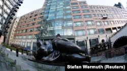 The headquarters of the European Bank for Reconstruction and Development in London 