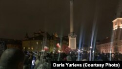 Акция в память об Изабелле в Варшаве