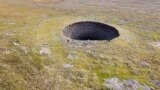 Russia - Crater rock for measuring methane in the world’s largest emitter, still
