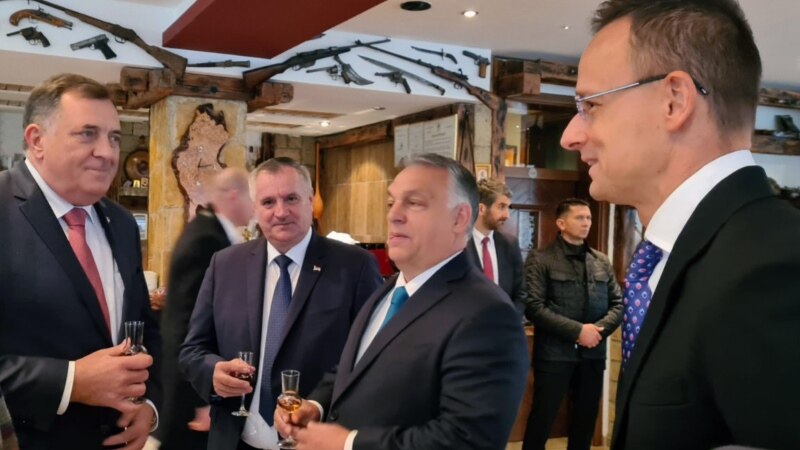 Mađarski premijer Orban i ministar Sijarto u Laktašima kod Banje Luke