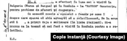 Extras din nota informativă dactilografiată în anul 1988. Pe lângă detalii legate de activitatea sa la Anvers, Traian Băsescu amintește și chestiuni personale din viața celor despre care dă raportul.