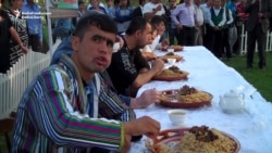 Tajiks Go Gut-To-Gut In Pilaf Challenge