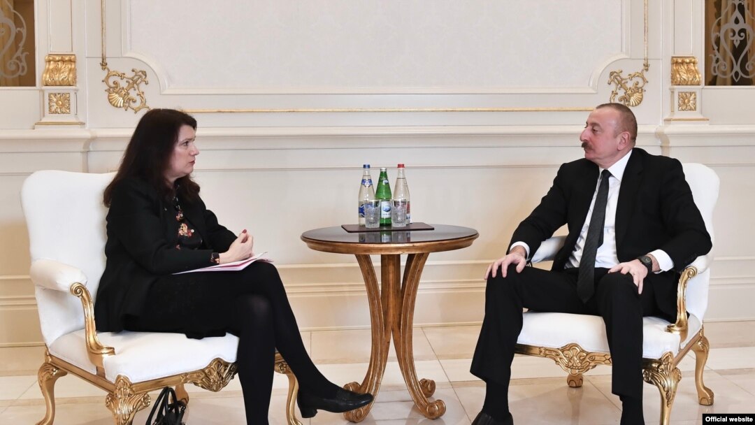 Լինդեն-Ալիև հանդիպումը Բաքվում, 14-ը մարտի, 2021թ․