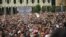 Мирний протест у Грузії проти російської окупації