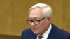 RUSSIA -- Russian Deputy Foreign Minister Sergei Ryabkov speaks during a session of the State Duma in Moscow, June 18, 2019