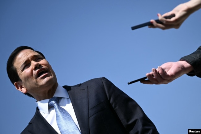 Sekretari i Shtetit i SHBA-së, Marco Rubio. 26 mars 2026. Foto: Reuters.