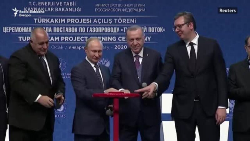 Turska i Rusija pustile u rad plinovod Turski tok
