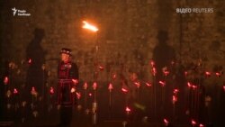 Перша світова війна: в Лондоні одночасно запалили десять тисяч смолоскипів – відео