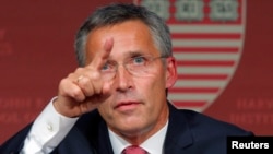 Jens Stoltenberg has been an advocate of maintaining good relations with Russia, though he described its use of military force in Ukraine as "unacceptable."