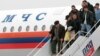 თვითმფრინავი, რომლითაც რუსეთიდან დეპორტირებული ქართველები თბილისში დააბრუნეს. 2006 წლის 11 ოქტომბერი