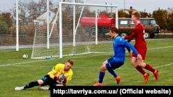 Матч футбольного клуба «Таврия» в Крыму. Архивное фото