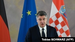 Хрватскиот претседател Зоран Милановиќ