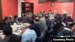 File photo -A meeting of Reformists' high policy making council, during president Hassan Rouhani's first term when some still hoped to tame pro-Khamenei hardliners..