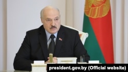 Lideri autoritar bjellorus, Alyaksandr Lukashenka. 