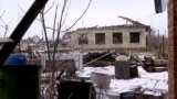 The eastern Ukrainian town of Siversk has been bombed nearly flat by Russian artillery. two residents are refusing to leave.