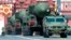 Ռուսաստան - RS-24 Yars ( PC-24 «Ярс») բալիստիկ հրթիռները Մոսկվայի Կարմիր հրապարակում Հաղթանակի օրվան նվիրված զորահանդեսի ժամանակ, 24-ը հունիսի, 2020թ․