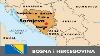 Bosnia and Herzegovina map 