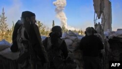 "Jaish al-Fatah" toparynyň gozgalaňçylary, Aleppo, 3-nji noýabr, 2016