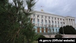 Здание российского правительства Крыма