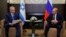 Израилдин премьер-министри Биньямин Нетаньяху жана Орусиянын президенти Владимир Путин.