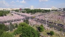 Білоруський «Майдан»: «Марш за Свободу» у Мінську (відео)