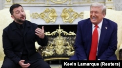 Владимир Зеленский и Дональд Трамп 