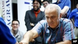 Fostul campion mondial la șah Garry Kasparov 