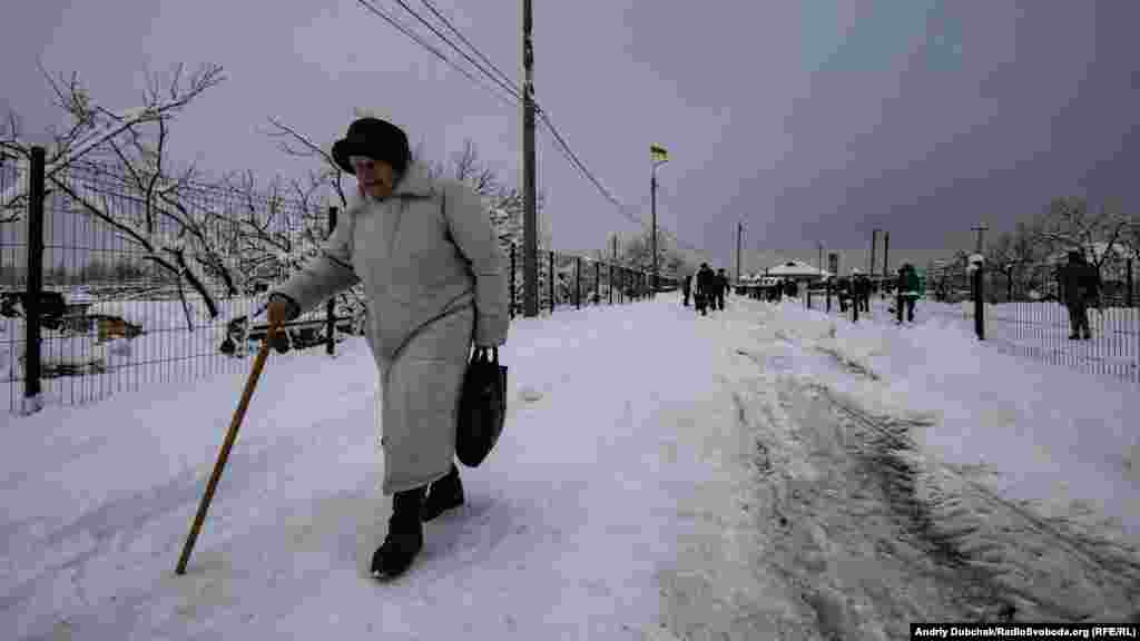 For the mostly elderly people who make the crossing, it&#39;s an arduous journey. Around four out of five of those who make the crossing are pensioners.