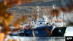 The 'Arctic Sunrise,' Greenpeace's protest ship 