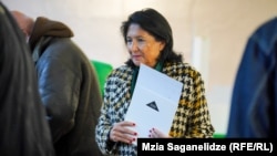  Salome Zurabișvili, președinta Georgiei. 