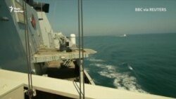 Есмінець Британії проти ВМС Росії. Момент зустрічі (відео)