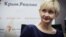 UKRAINE - Crimean historian, political scientist Yevgenia Goryunova, 26Jun2018