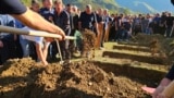 Bosnia-Herzegovina - Burial of flood victims in Jablanica, 15Oct2024