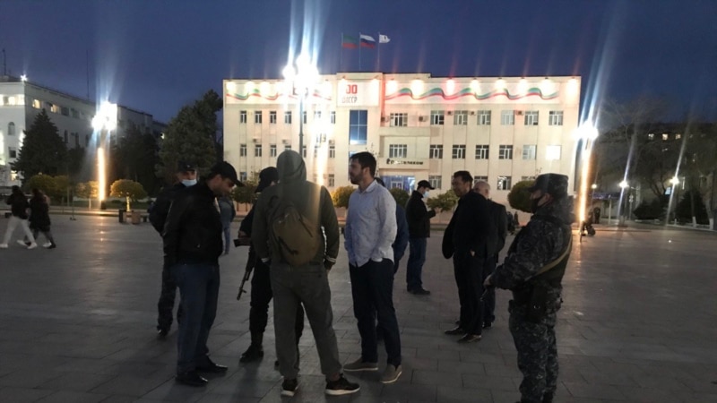 В Дагестане полиция предупредила журналистов о задержаниях в случае разгона митинга оппозиции