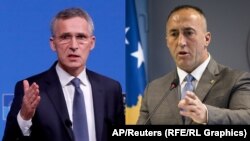 Jens Stoltenberg i Ramuš Haradinaj