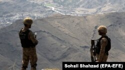 سربازان پاکستانی در خیبر پشتونخوا 