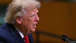 Доналд Трамп, раисҷумҳури Амрико. Маҷмаи Умумии Созмони Милал. Ню-Йорк, 22-юми сентябри 2026 