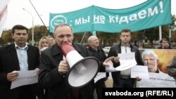 Пікет «Гавары праўду» ля Камароўкі
