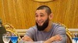 Chechen head Ramzan Kadyrov with UFC fighter Khamzat Chimaev in January, 2021 in Grozny \\ Рамзан Кадыров и Хамзат Чимаев в Грозном