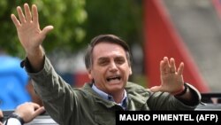 Fituesi i zgjedhjeve presidenciale në Brazil, Jair Bolsonaro.