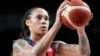 U.S. basketball star Britney Griner is a two-time Olympic gold medalist (file photo)