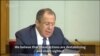 Lavrov: Russia Won't Be 'Punished For Independent Foreign Policy'