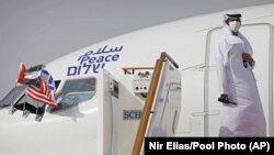 Izraelski avion po prvi put sleteo u Abu Dabi, 31. avgust 2020. 