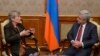 Armenia - President Serzh Sarkisian meets with NATO’s Deputy Secretary General Rose Gottemoeller in Yerevan, 18Dec2017.