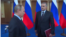 Президент РФ Владимир Путин и российский глава Крыма Сергей Аксенов. Арихвное фото