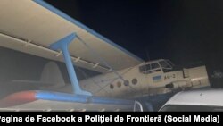 Avionul care făcea contrabandă în zona Edineț