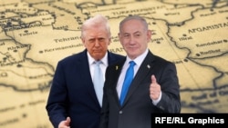 Donald Tramp və Binyamin Netanyahu